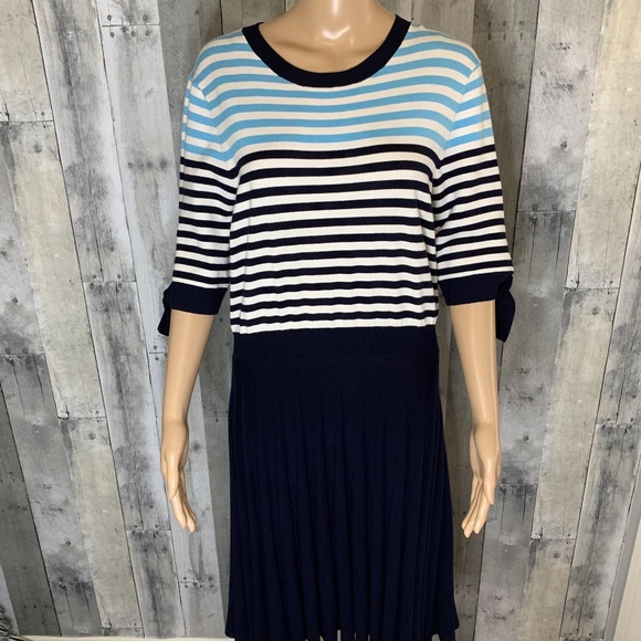 Draper James Sailor Blue Sweater Dress NWT - Picture 5 of 12